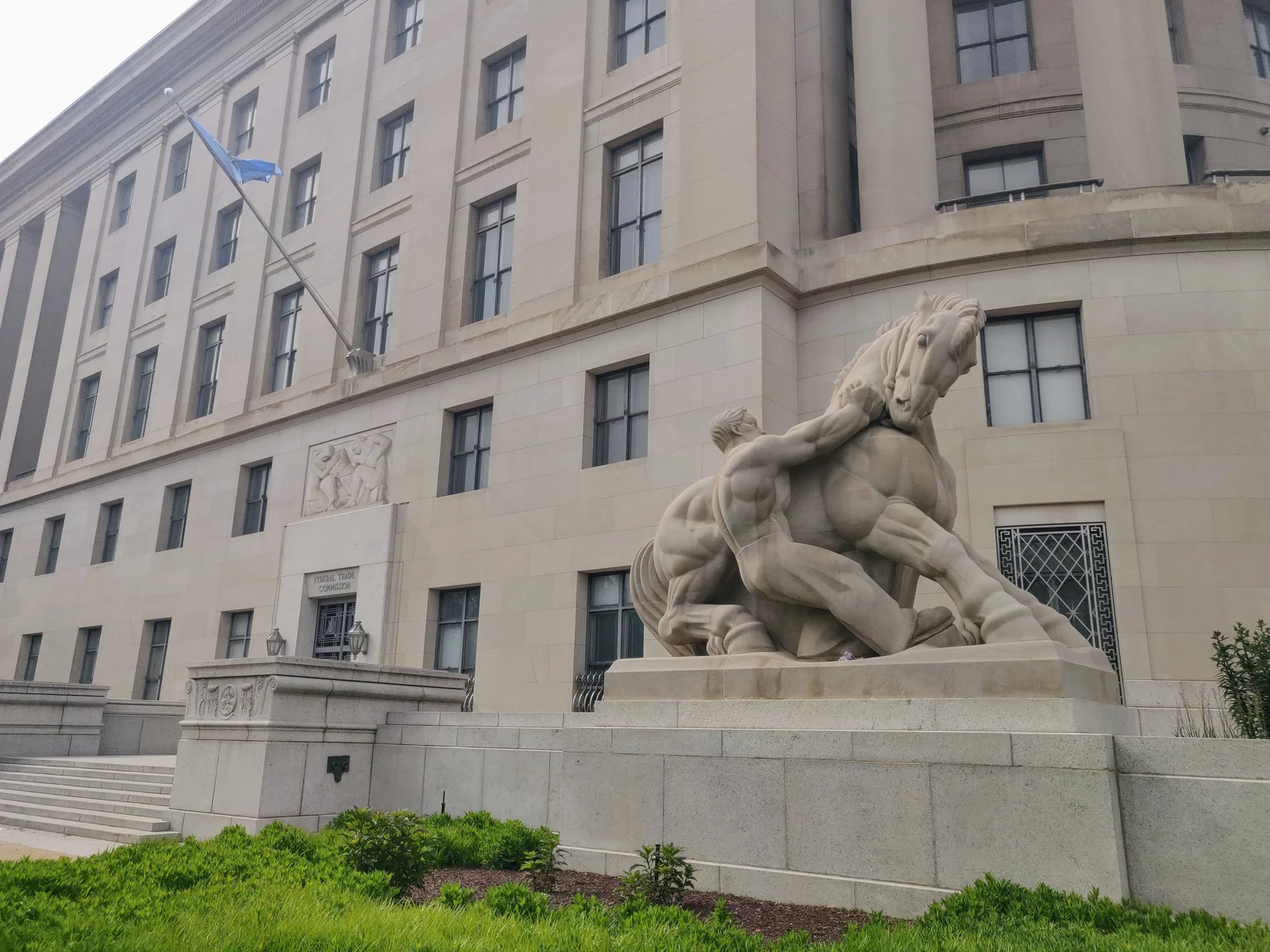 The Federal Trade Commission headquarters building in Washington, D.C.