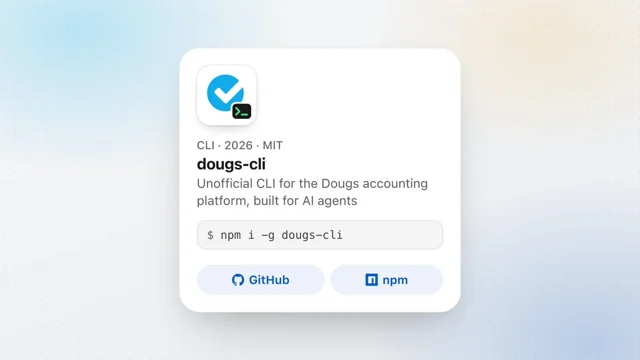 dougs-cli card image from @eberle_tom's post