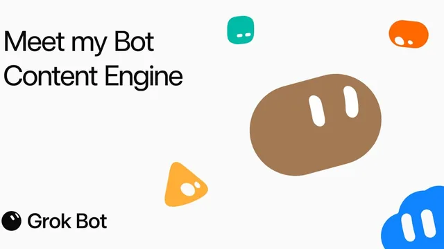 Content Engine by Hamza Grok Bot template card from @HamzaDincer's post