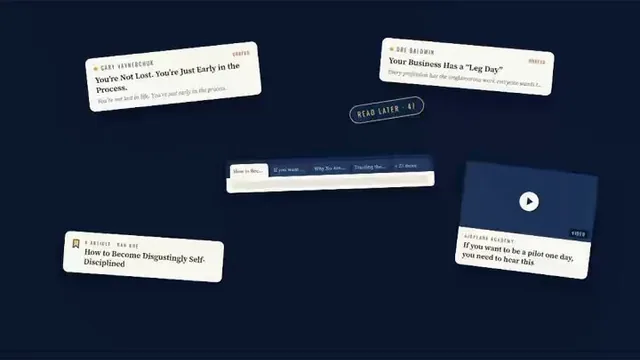 Magazine UI built from a Read Later list, from @zaneccampbell's video
